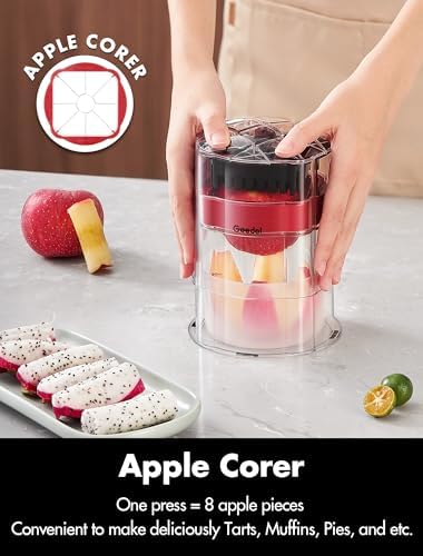Geedel French Fry Cutter, 3 Blades