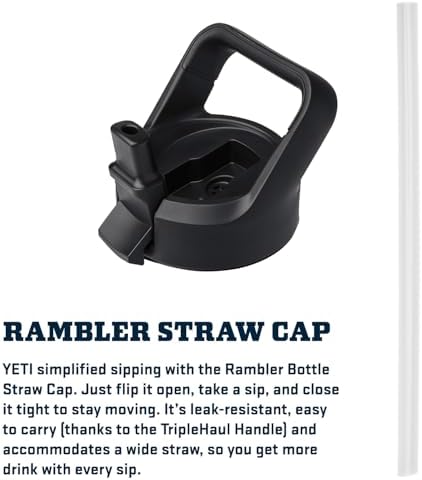YETI Rambler 18 oz Bottle, Vacuum Insulated, Stainless Steel with