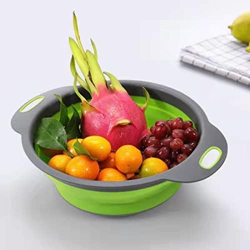Kitchen Sink Strainer 3 Pc Collapsible Set Colander,Food Grade