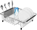 iPEGTOP Expandable Dish Drying Rack, Stainless Steel