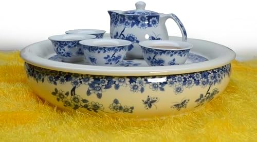 Porcelain Teapot, 9oz Small Ceramic Tea Pot with Infuser Love of