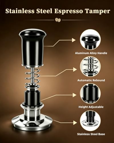 51mm Espresso Accessories Kit, 5-Piece Espresso Machine Accessories