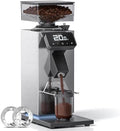 AMZCHEF Commercial Flat Burr Espresso Grinder, Black