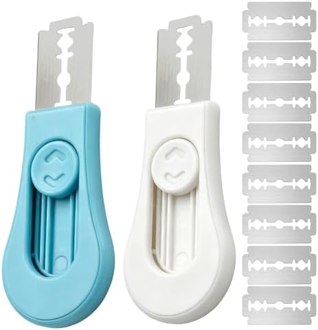 2-Pack Sourdough Scoring Tool, Bread Lame with Ergonomic Handle and 10