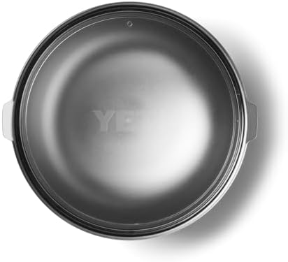 YETI Rambler Bowl, Vacuum Insulated, Stackable and Nestable Stainless Steel Bowl with Lid, 2 Quart, Cape Taupe
