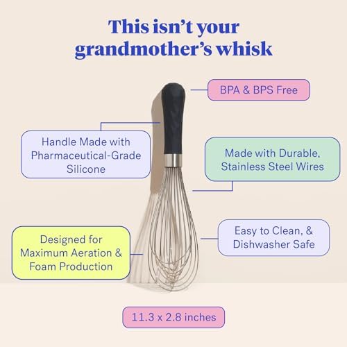 GIR 12-Wire Stainless Steel Balloon Whisk – Red