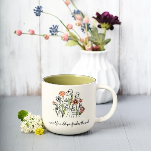 Christian Art Gifts Large Ceramic Coffee & Tea Mug for Women &