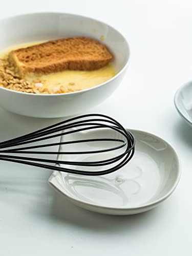 Miamolo Large Spoon Rest for Stove Top, Utensil Tray, Dishwasher Safe