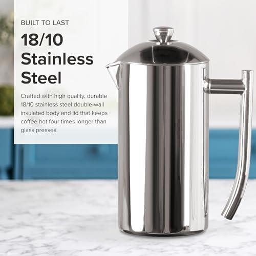 Frieling 23 oz Double-Wall Stainless Steel French Press