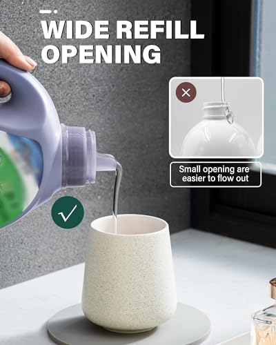 Foam Hand Soap Dispenser - 12 oz Bathroom Lotion Hand Pump Dispenser