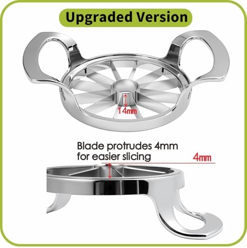 LIIGEMI 12-Blade Stainless Steel Apple Cutter