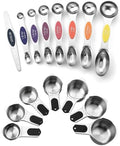 Spring Chef Dual Sided Magnetic Measuring Spoons Set, Mountain