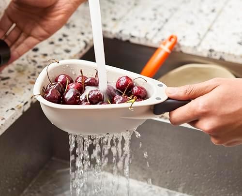 Joseph Joseph Droplet Mini Colander with Folding Handles, Kitchen
