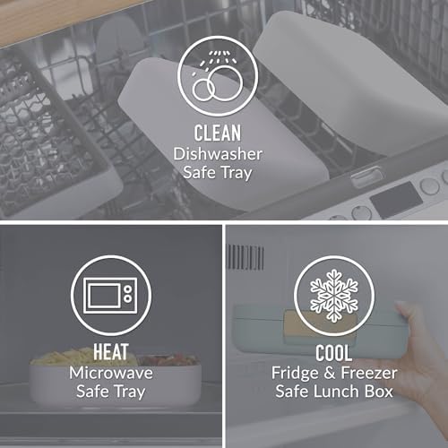 Bentgo® Modern - Leak-Resistant Bento Lunch Box For Adults, Teens, &