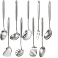 Newness 9-Piece Stainless Steel Cooking Utensil Set