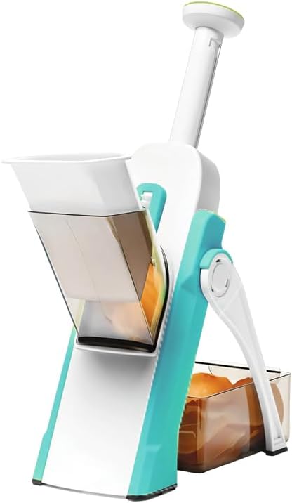 Saker 5-in-1 Adjustable Vegetable Slicer, 0.1-8mm