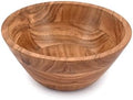 Samhita Acacia Wood Salad Bowl, Perfect for Salad, Vegetables Salad