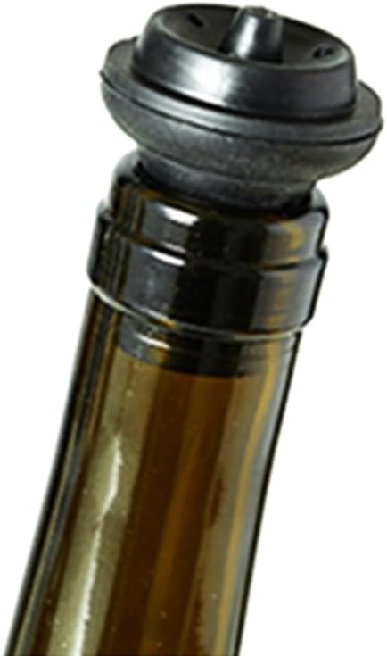 Pack Of 10 Wine Corks Wine Bottle Stopper Black Vacuum Stopper