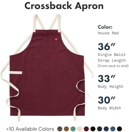 hedley & bennett Crossback Apron - Image 5