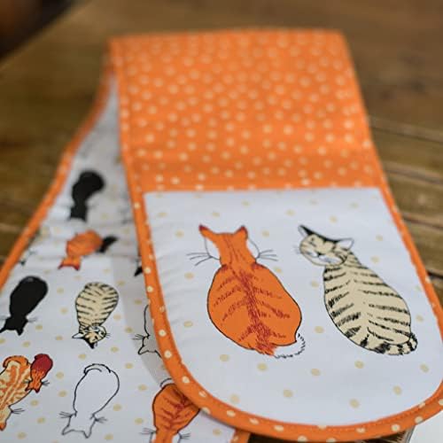 Ulster Weavers Double Oven Glove - Heat Resistant, 100% Cotton &