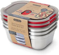 BLACK + BLUM Stainless Steel Container Set, 30 oz x 3