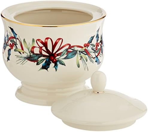 Lenox 847266 Winter Greetings Sugar & Creamer Set, Christmas & Holiday