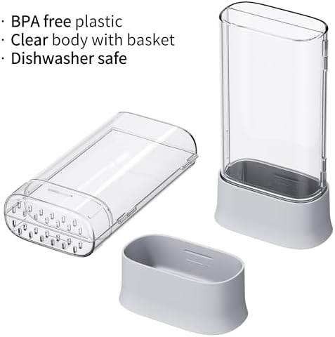 vacane Green Saver Herb Keepers for Refrigerator, 2 Pack