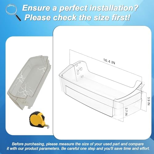 WR71X38318 Refrigerator Door Shelf for Ge Refrigerator, Cenipar