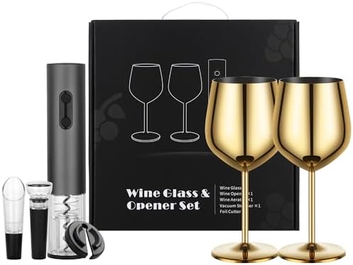 Rechargeable Electric Wine Bottle Opener Set, Automatic Wine Opener