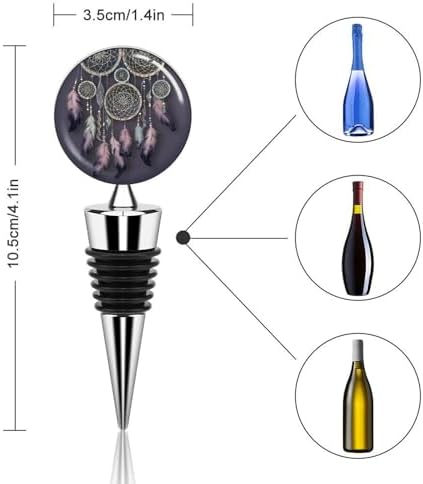 Dream Catcher Wine Stopper Vacuum Alloy Wine Bottle Stopper Reusable