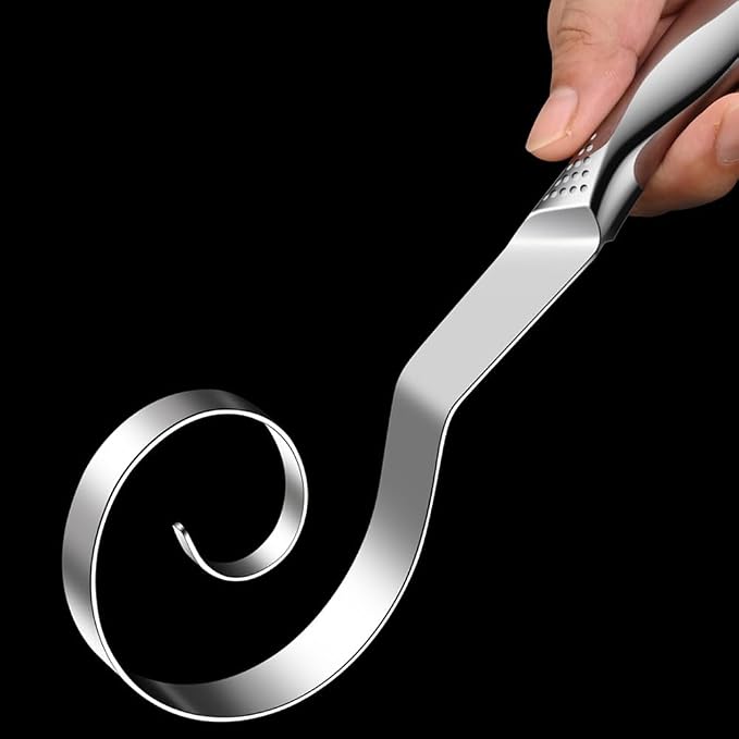 Seamless Danish Dough Whisk -10" Stainless Steel Dutch Bread Dough Whisk Tool - Image 5