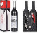 Solaris Wine Accessories Gift Set, 5-Piece Deluxe Corkscrew Opener