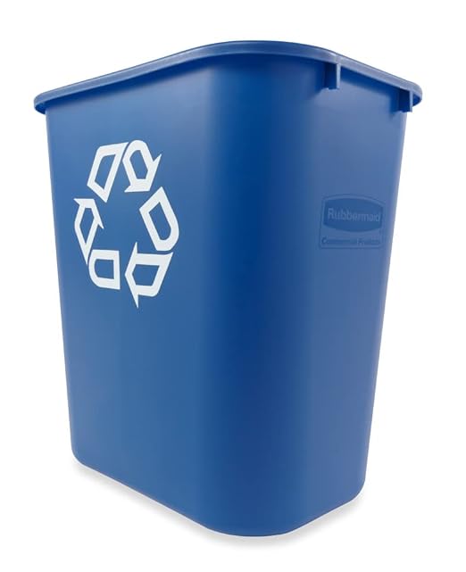 Rubbermaid Commercial Products Deskside Recycling Can, 7-Gallon/28-Quart - Image 7