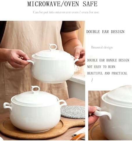 Ceramic Soup Tureen with Lid Lovely Serving Tureens with Lid,Ceramic