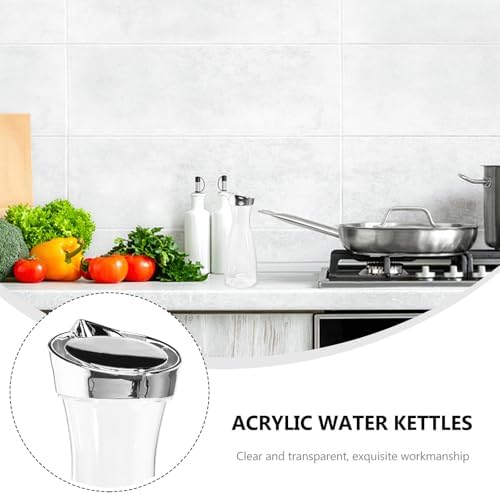 Acrylic Water Pitcher with Sealing Lid, 1500ml Lemonade Juice Jug