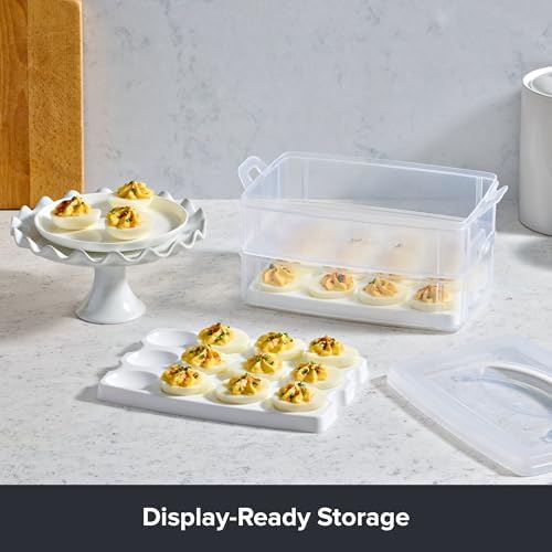 Snapware 2-Layer Egg Carrier, 24 Eggs