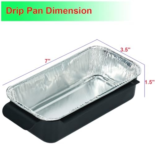 Drip Pans Compatible with Charbroil Grills 9328812P06 Foil Liner