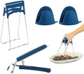 3 Pack Kitchen Tongs Bowl Dish Avoid Scalding Kitchenware Set