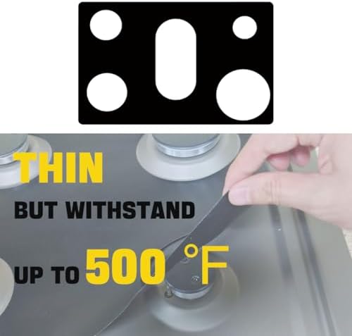 2PCS Gas Stove Top Protector Compatible With Samsung Model NX60A6511SS