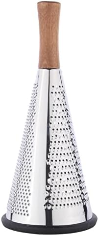 Cone Cheese Grater, Stainless Steel, XL: 11.8" X 5.1"
