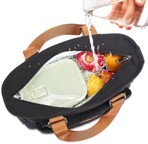 HSHRICH Insulated Lunch Bag Women - Large Tote Lunch Box For Work