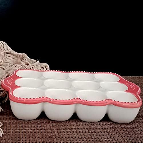 Ceramic Egg Holder, 12-Cup
