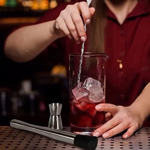 Muddler for Cocktails Set, 3 Pcs Cocktail Mixing Spoon Muddler
