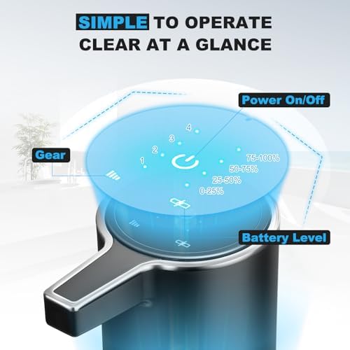 Automatic Soap Dispenser Touchless, 13.5oz Rechargeable Foaming Pump
