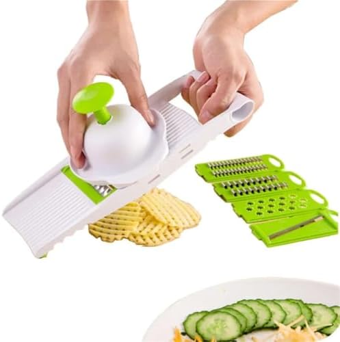 Vegetable and Fruit Slicer, Grater and Spiralizer