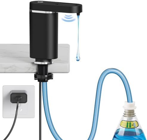 Touch-Free Automatic Dish Soap Dispenser for Kitchen Sink