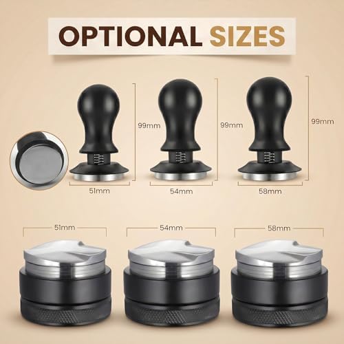 53mm Coffee Tamper & Distributor Set 53mm, Espresso Tamper Set with