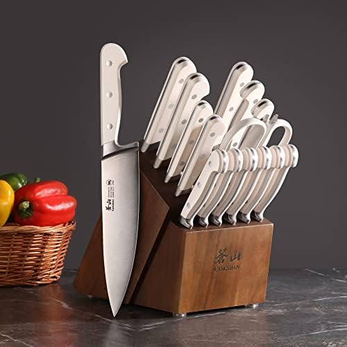 Cangshan Adams Series 15-Piece German Steel Knife Block Set