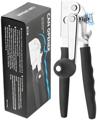Commercial Can Opener Manual Heavy Duty for Seniors for Kitchen