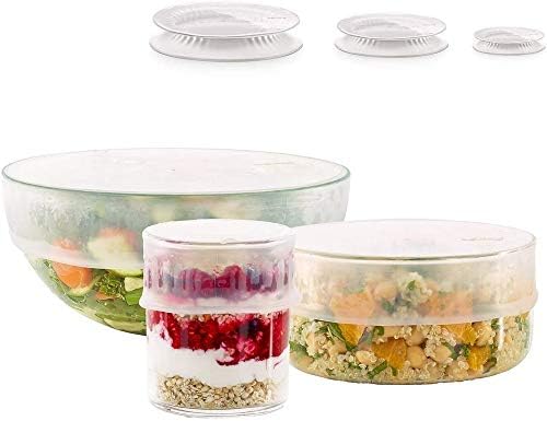 Lékué Reusable Silicone Lids, Set of 3